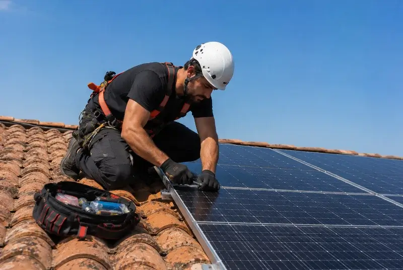 Maintenance et monitoring de panneaux solaires à Fronton
