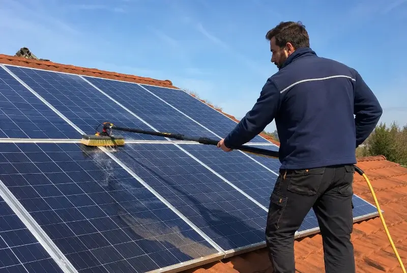 Nettoyage et entretien de panneaux solaires à Fronton